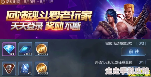魂斗罗手游体验服惊喜活动：消耗钻石即可升级V特权，尊享专属福利大放送！