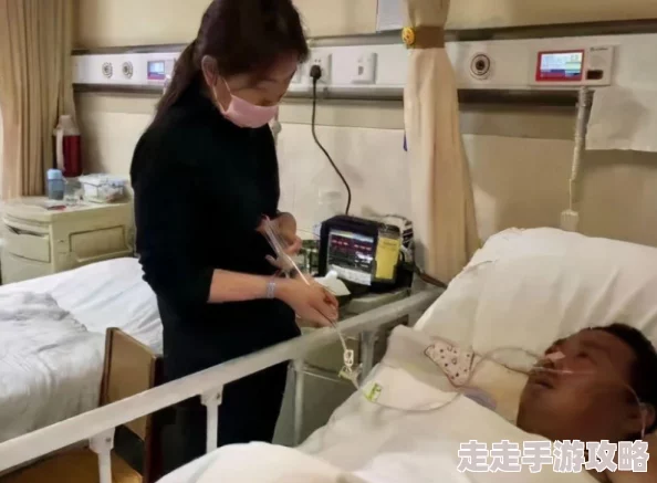 老头吃奶营养不良的老父亲因病无法进食女儿无奈哺乳救父