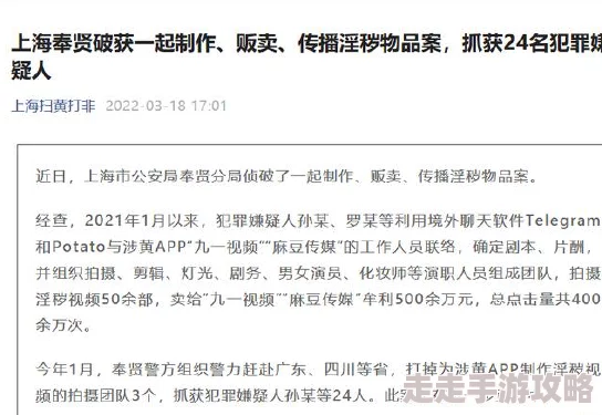 男女啪啪网传播非法色情内容已被警方查封